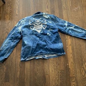 Authentic Dior bleached denim jacket
